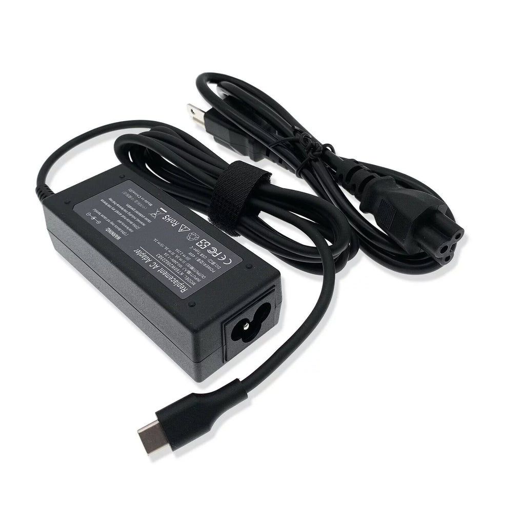 Laptop Charger Adapter Power New AC Supply 45W ADLX45YLC3A USB-C Lenovo Type-C