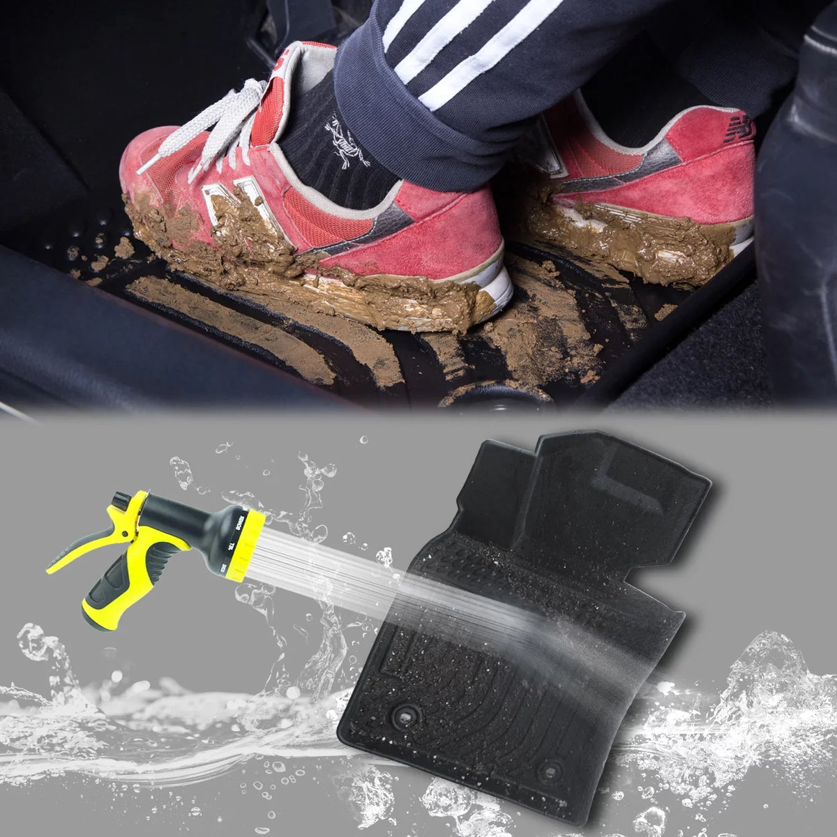 Mats Front climate Rear Car GV70 Replacement Durable 2023 Carpet Black Fit Odorless Liners All Floor 2022 for Duty Custom Heavy Genesis Protection