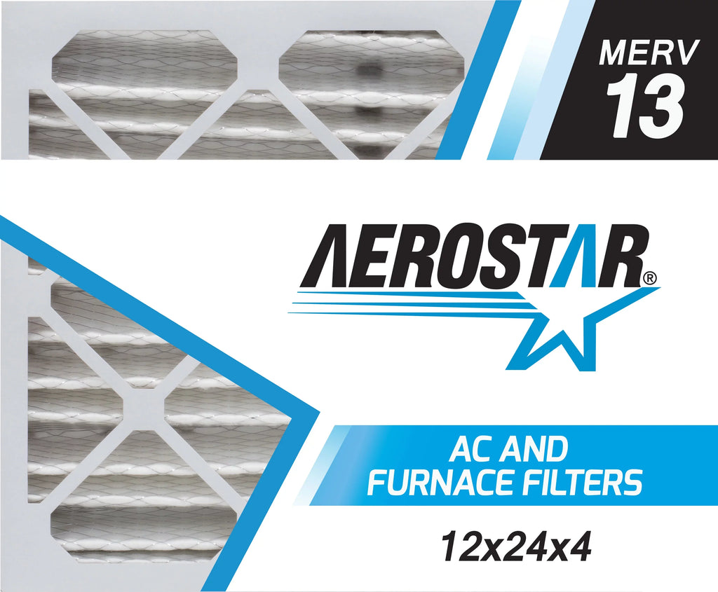 Box in 4, 12 Air the x of x MERV 6, 12x24x4 13, USA Filter, Pleated Aerostar Made 24