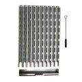 Grills™ Half for Grill Peak Grate Weber Replacement II, | Grate Genesis System Surface.