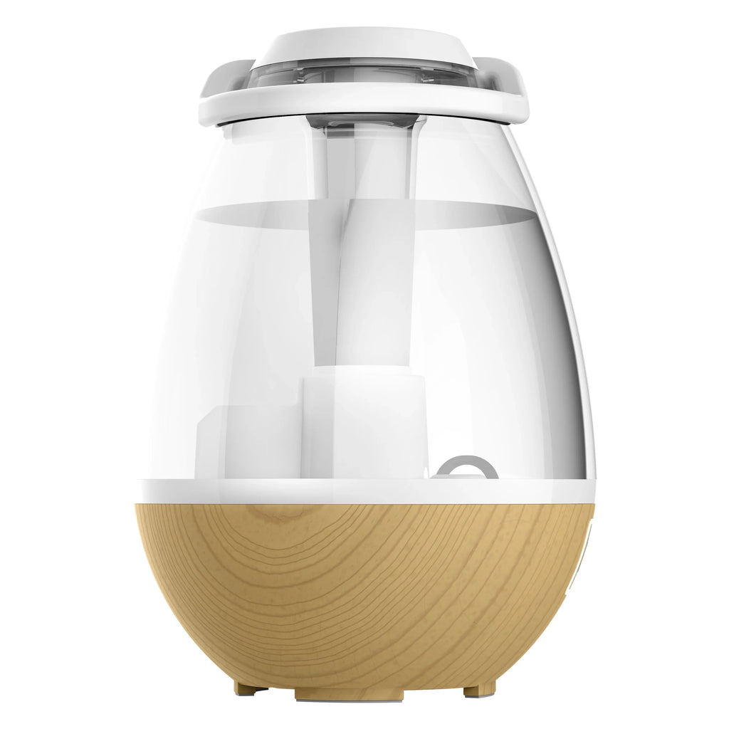 (New) Mist 0.4 Humidifier, Sharper Gallon Light Ultrasonic Image Ash Woodgrain Cool