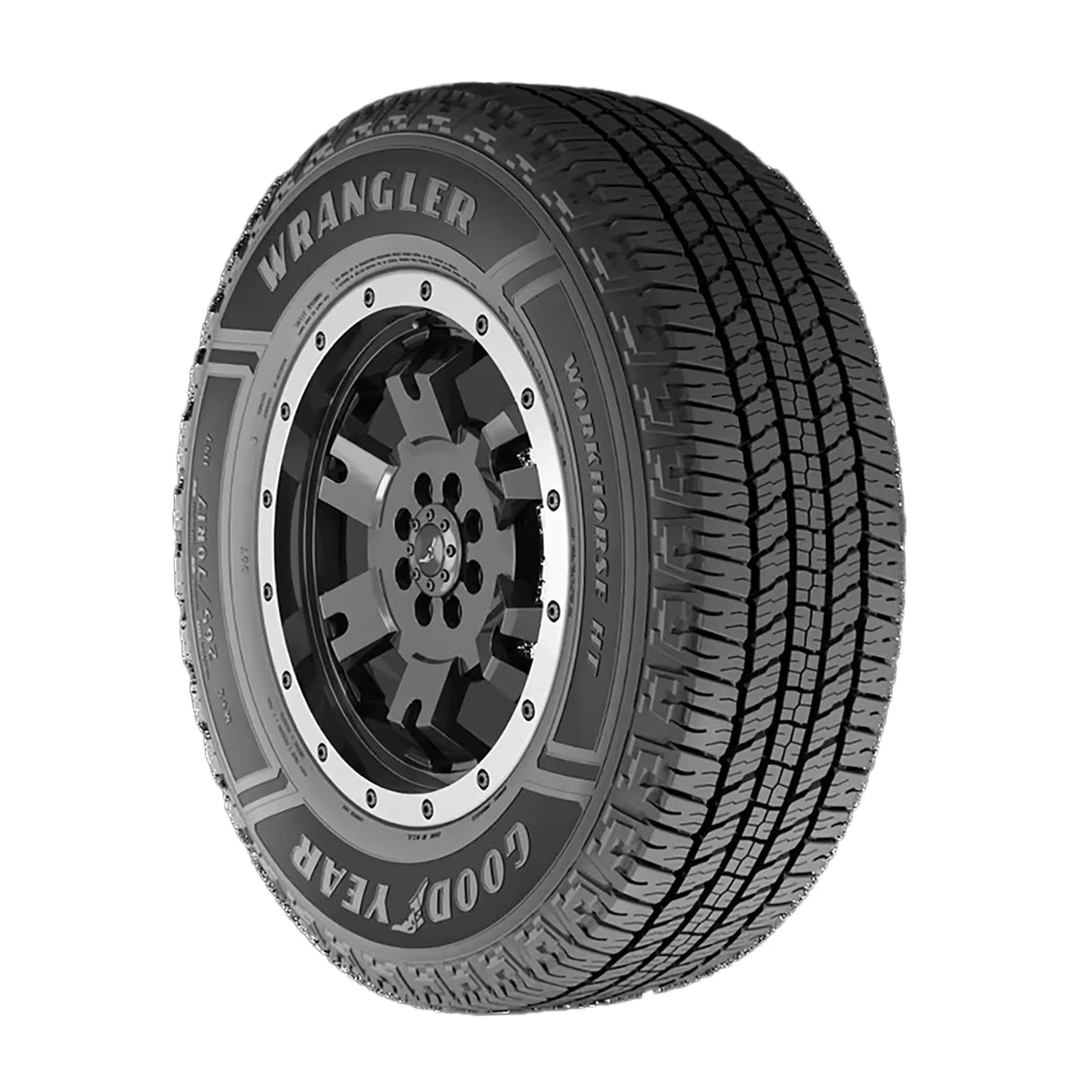 121R Wrangler 2017 LT265/70R17 Workhorse 1500 HT WT, All-Season Silverado Goodyear 1500 Tire Silverado Chevrolet Fits: 2014-15 Chevrolet WT
