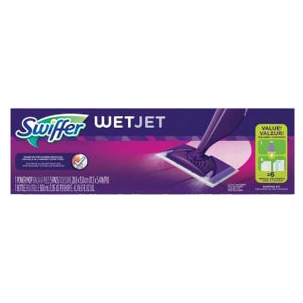 Mopping WetJet Swiffer Kit