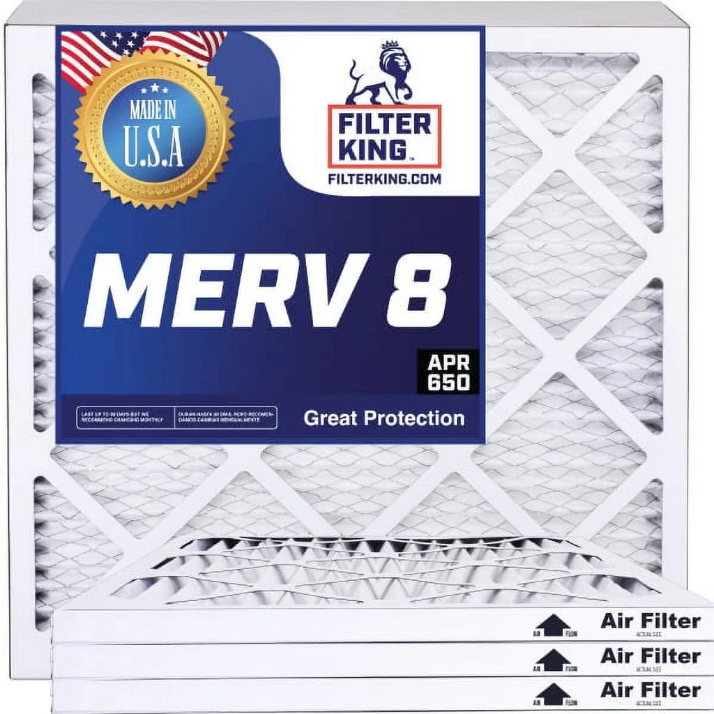IN Filter Pleated USA Air | | Furnace 5 5x38x1a | MADE 38 x A/C Filters | .75" dimension: 8 4-PACK MERV Actual King x Filter HVAC