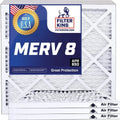 IN Filter Pleated USA Air | | Furnace 5 5x38x1a | MADE 38 x A/C Filters | .75" dimension: 8 4-PACK MERV Actual King x Filter HVAC