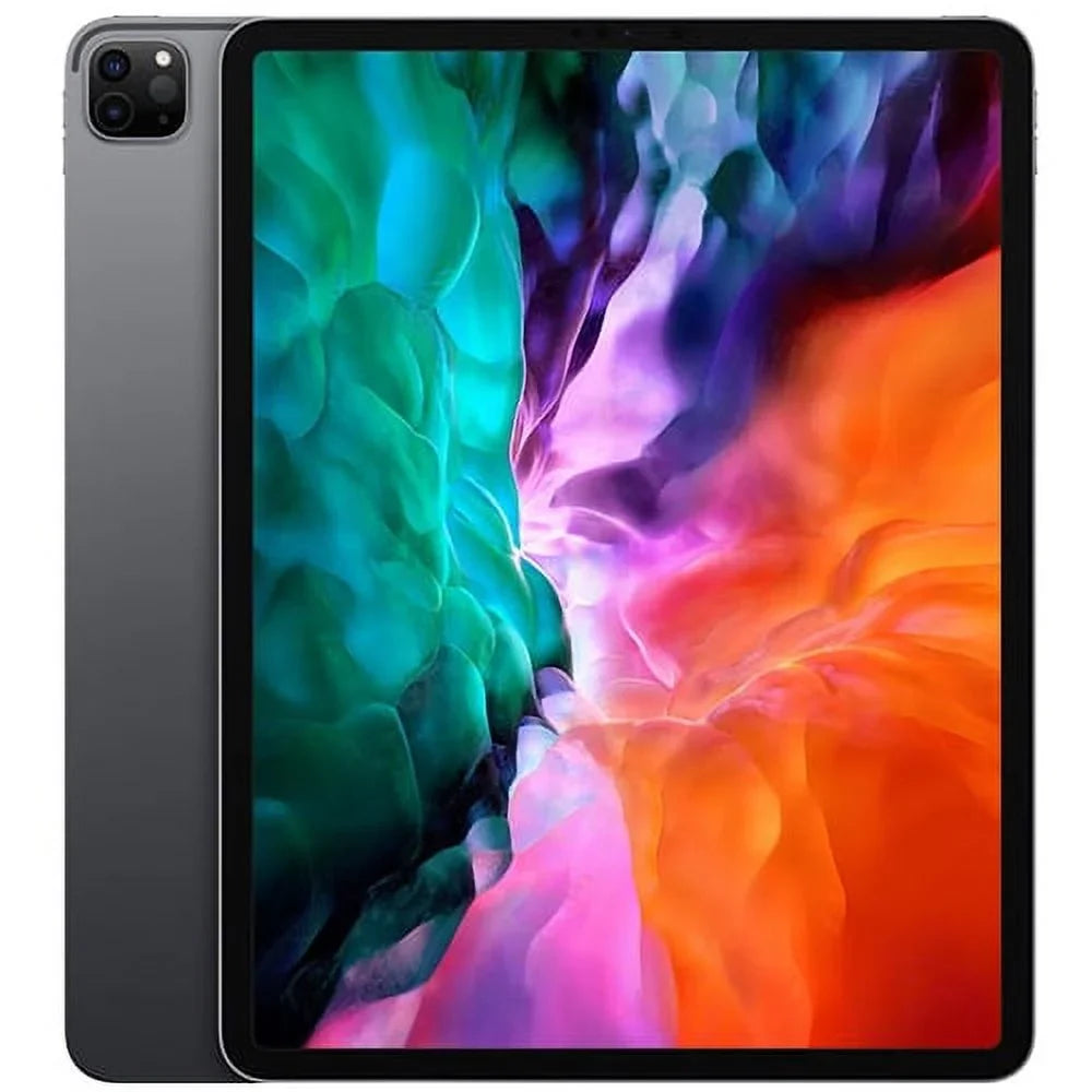 Restored iPad (4th 128GB Pro Gen) Gray 12.9" (Refurbished) Wi-Fi (2020) Space -