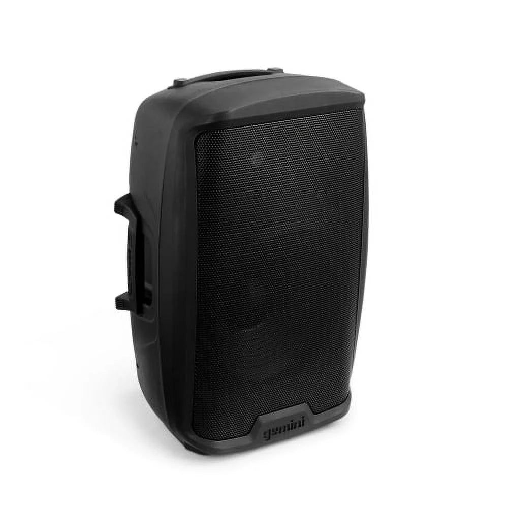 Watts 1500 System PA Inch DJ Active 12" Sound Bluetooth Pro RCA AS-2112BT New XLR Gemini Speaker