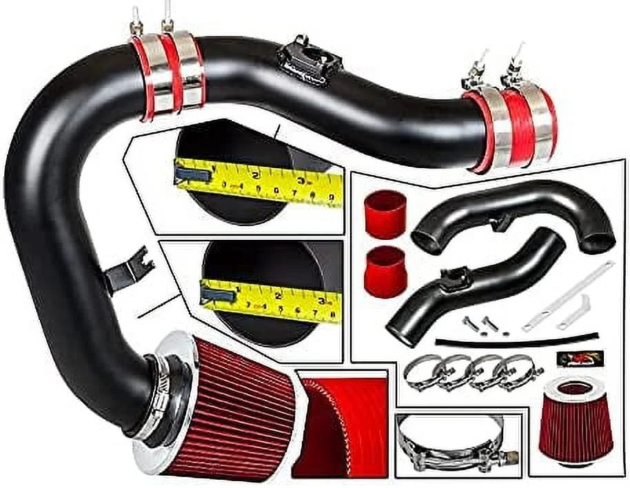02 Air Rtunes Intake Racing 03 06 Subaru WRX/Sti Black 04 05 for Cold