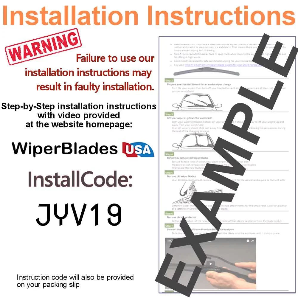 Envision Buick Wiper Beam 2018 (Set of w/Rear Wipers 3) Blade