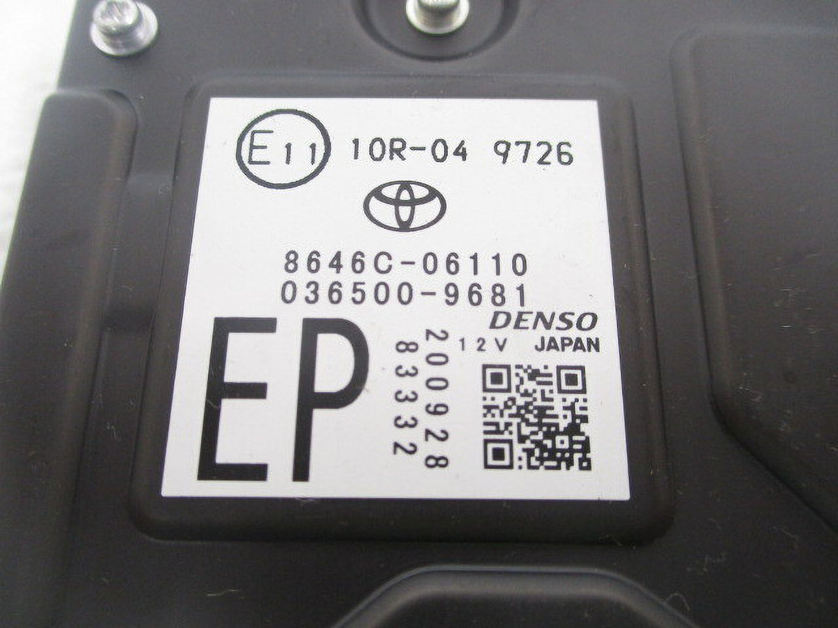 Camera Mounted Toyota Windshield Pre-Owned LKQ Warning 2021 Departure OEM (Good) Camry Lane