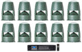 JBL Landscape (10) 85M exterior 5.25" Speakers+Amplifier 70v CONTROL Commercial