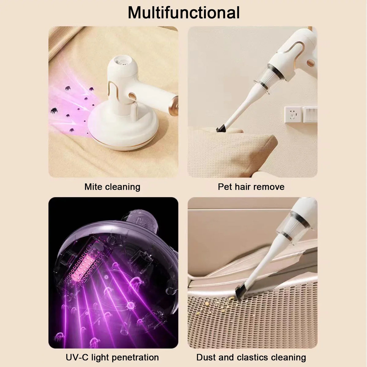 Couch Machine Dust Cleaner Deep for Cleaning Timesmin Mattress Strong Pet Carpets Anself Removal Handdeld Sofa Suction Mint Hair Bed 8000 Lamp