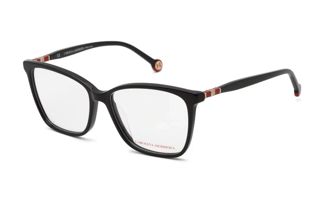 CH-VHE879-0700-54 15mm Eyeglasses Black CAROLINA HERRERA dimension 54mm 140mm