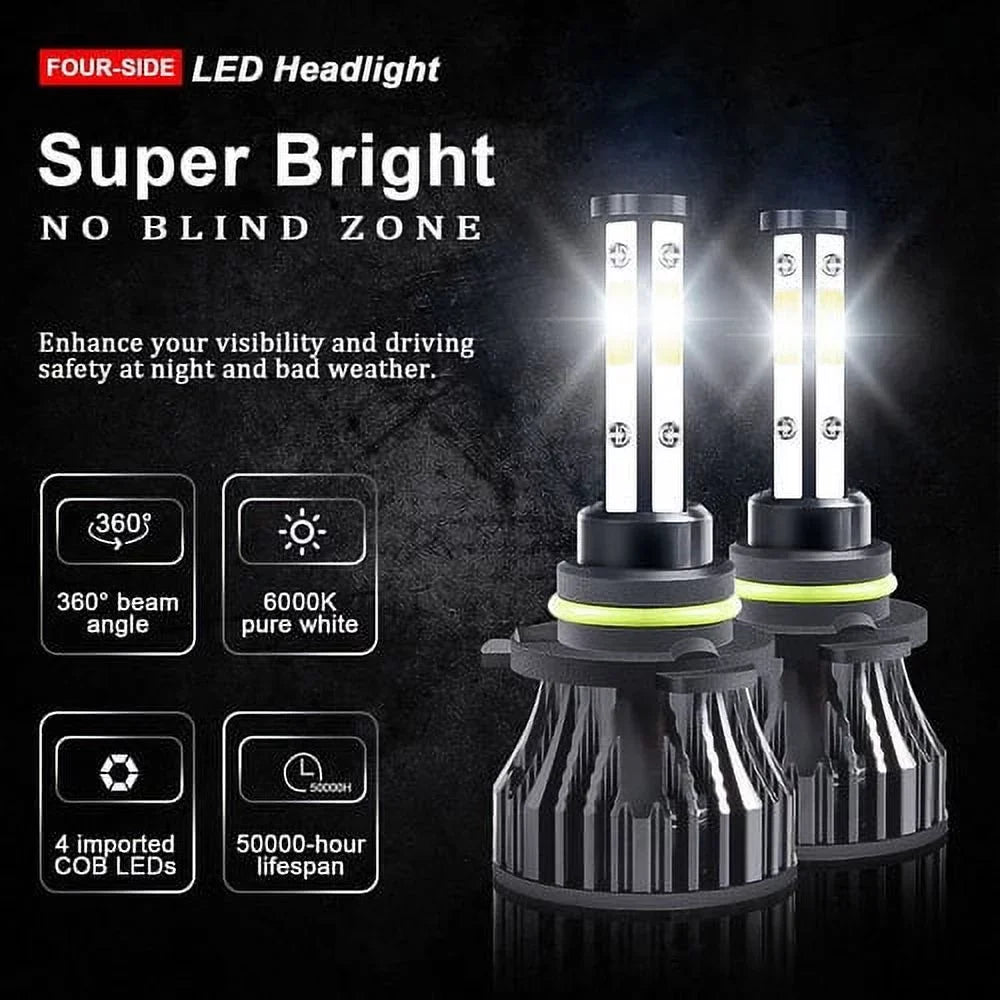 Chrysler 2017 luces 2018 For set faro Pacifica 6 2020 Para + LED antiniebla 2019