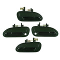 CF 4pcs Pearl of 2002 1998 1999 Outside Handle Advance Front Left Accord Honda 2001 98-02 Exterior 2000 Rear Emerald For Right G87P Door Set Dark