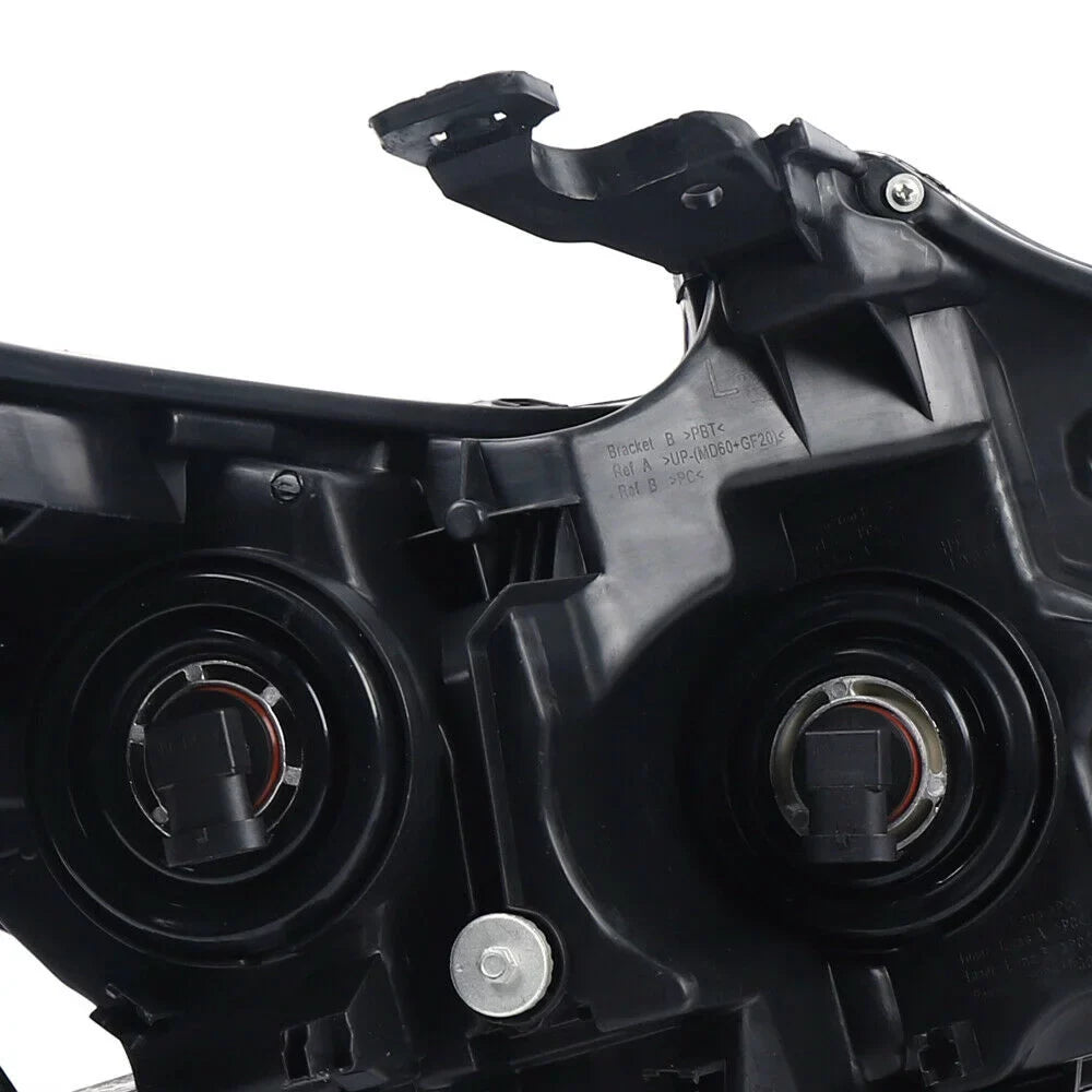 for Left 2018 Housing Nissan Headlights 2016 Chrome Pair Right 2017 Altima +