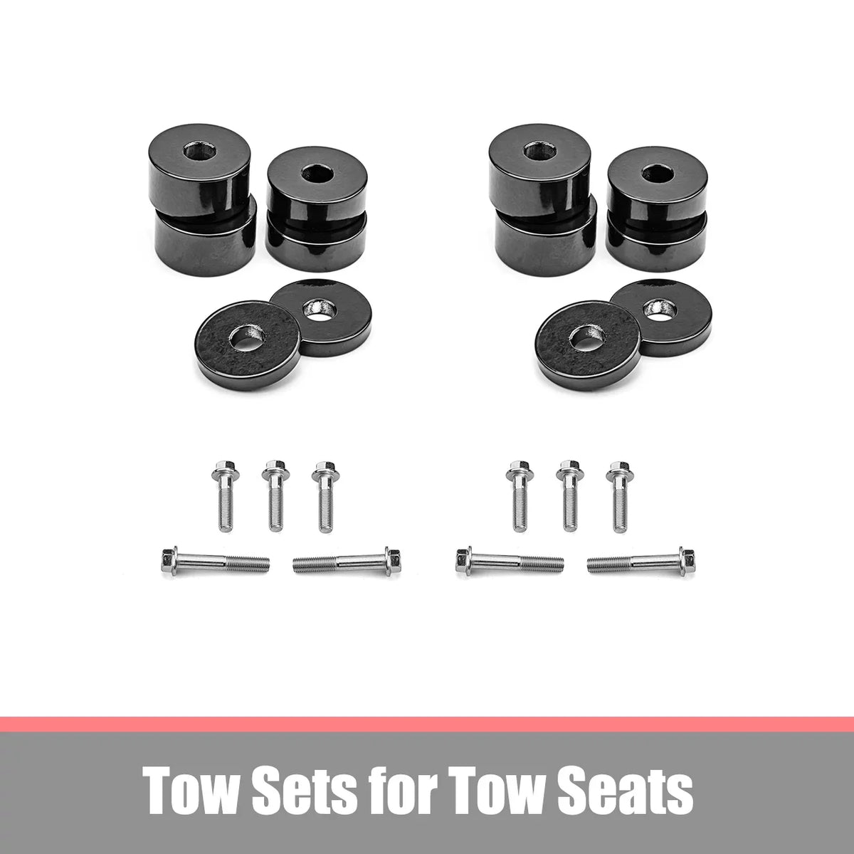 '- to | Seat Seat Cruiser 2006-2021 Spacers Toyota Kits 1-1/2'' 1/4" Rise | Fit Lift (2 Sets) WEISEN FJ