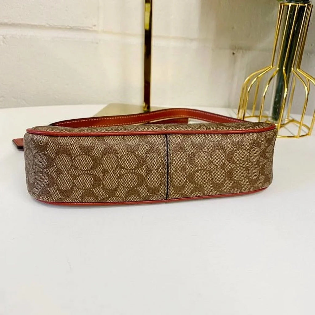 Nolita Signature CE698 Khaki Coach In IN Terracotta Canvas Colorblock 19