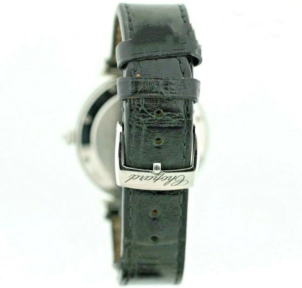 W/B/P Steel Women's Leather Black 8532 Watch Swiss Quartz 36mm ImperialE Chopard