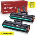 for Xpress M2020W M2024 Compatible Replacement Toner Tonerkingdom M2026W M2070W Chip Cartridge M2070F Ink SL-M2020 M2070FW MLT-D111S With 2-Pack Printer (Black) M2022W