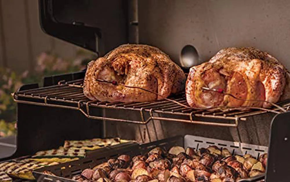 Grill Steel SX-325s with Natural Weber Genesis Gas 3-Burner Technology Stainless in Smart Smart