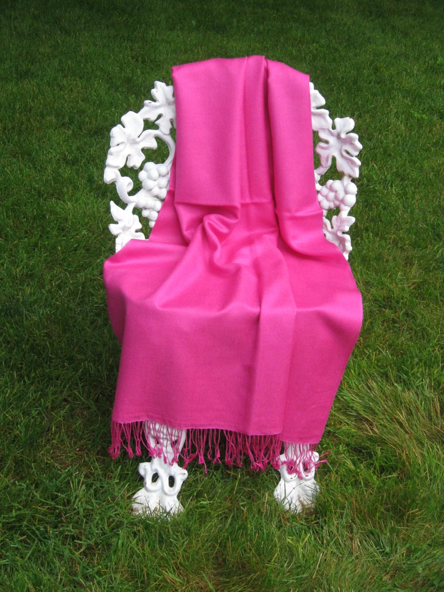 (Hot Scarf/Wool/Silk Shawl/Shawls/Scarf/Scarves/Wrap/Stole/Muffler/Cape/Ruana/Blanket/Throw/Pashmina Shawl) Shawl/Cashmere Regular Pink