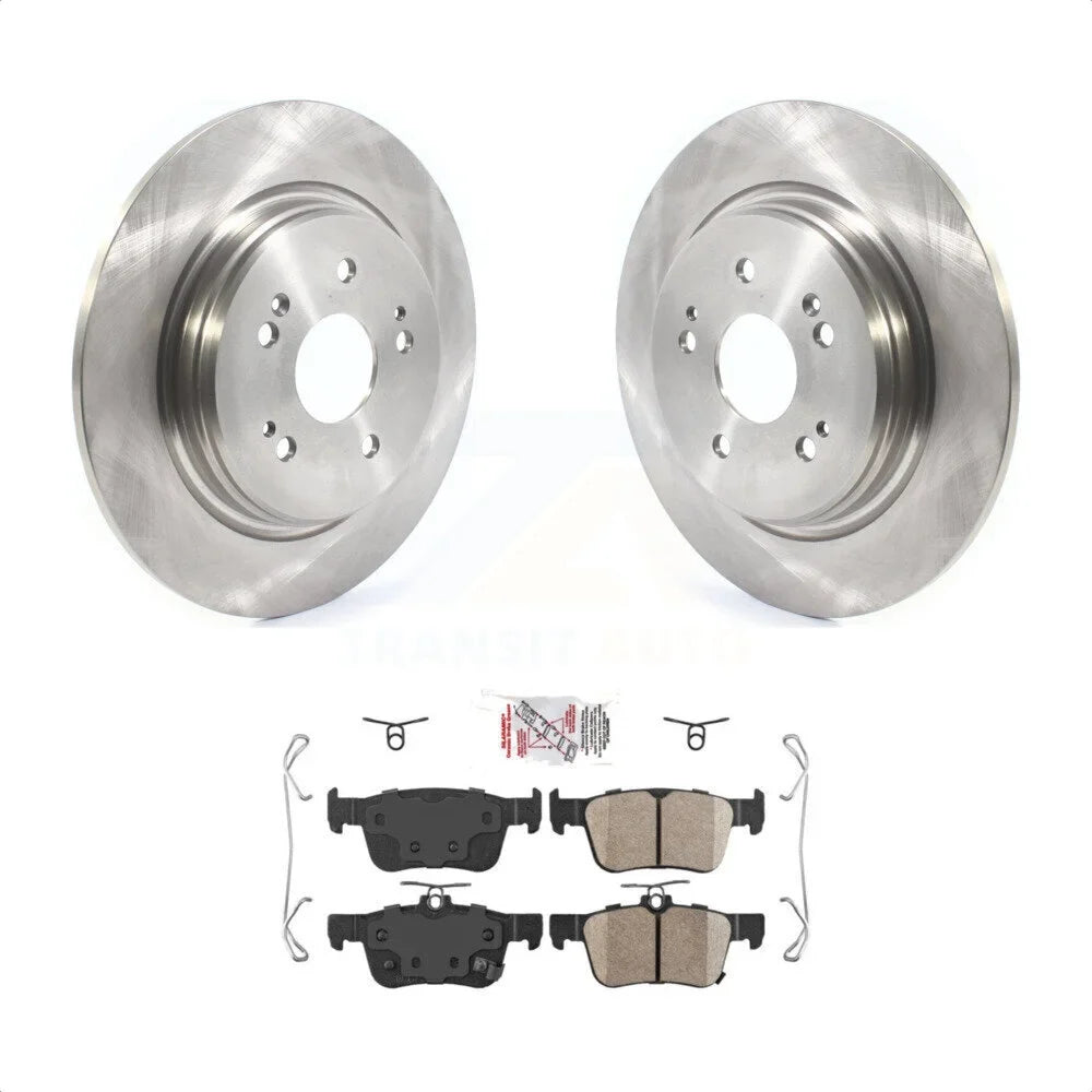 Rear Kit And RDX Disc 2019-2022 Transit Brake - Auto Ceramic Pads Rotors K8A-101184 Acura For
