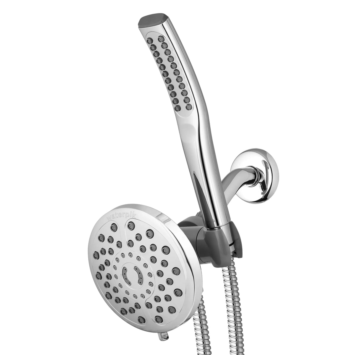 Spa Waterpik Chrome, Massage, XIB-633E-SBX-183ME PowerPulse Shower Combo PowerWand with