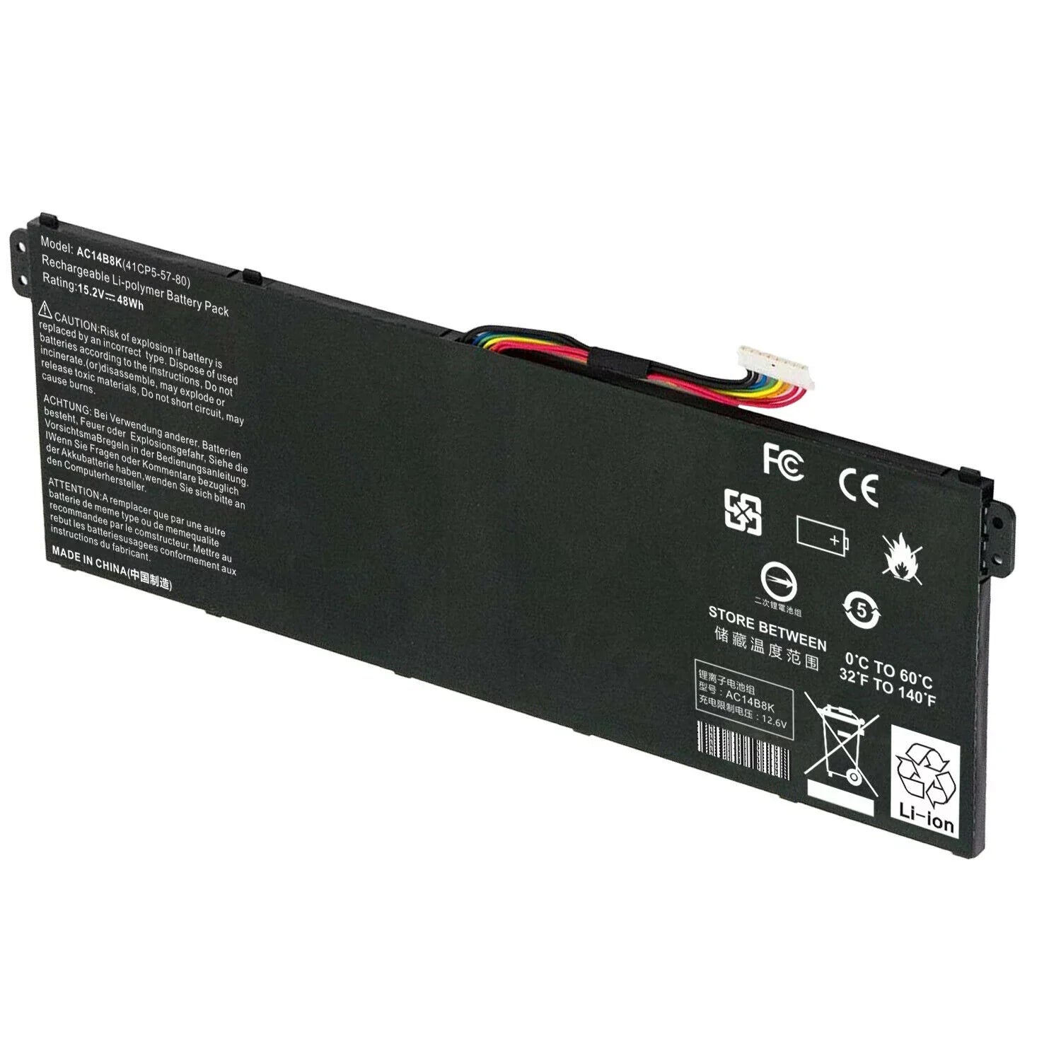 C810 AC14B3K C910 CB3-531 for CB5-571 Chromebook Battery Acer AC14B3K CB3-111