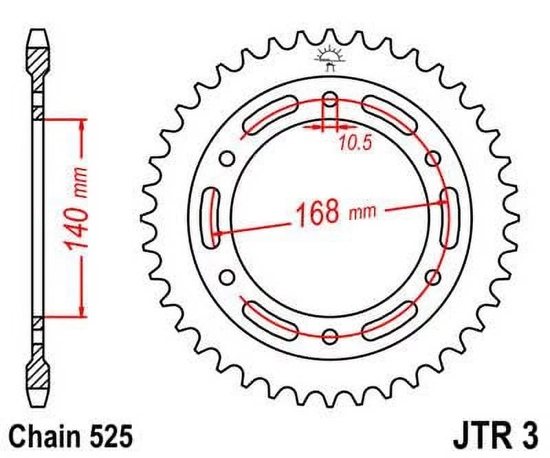 GS JT Sproket & 13-16 Front for Adventure Rear Kit F800 Sprockets