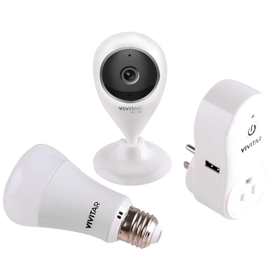 Deluxe Kit White Essentials Automation Home Vivitar