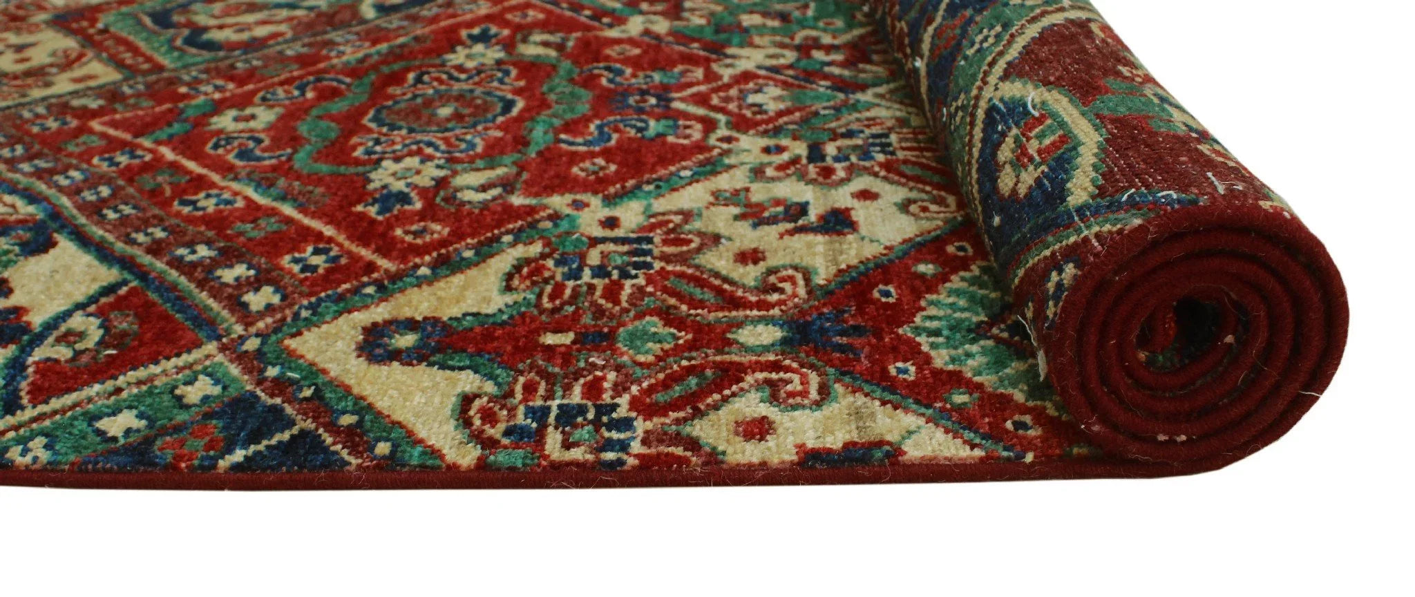 Aria Runner, Red/Blue 18'6" x 2'6" Muiz