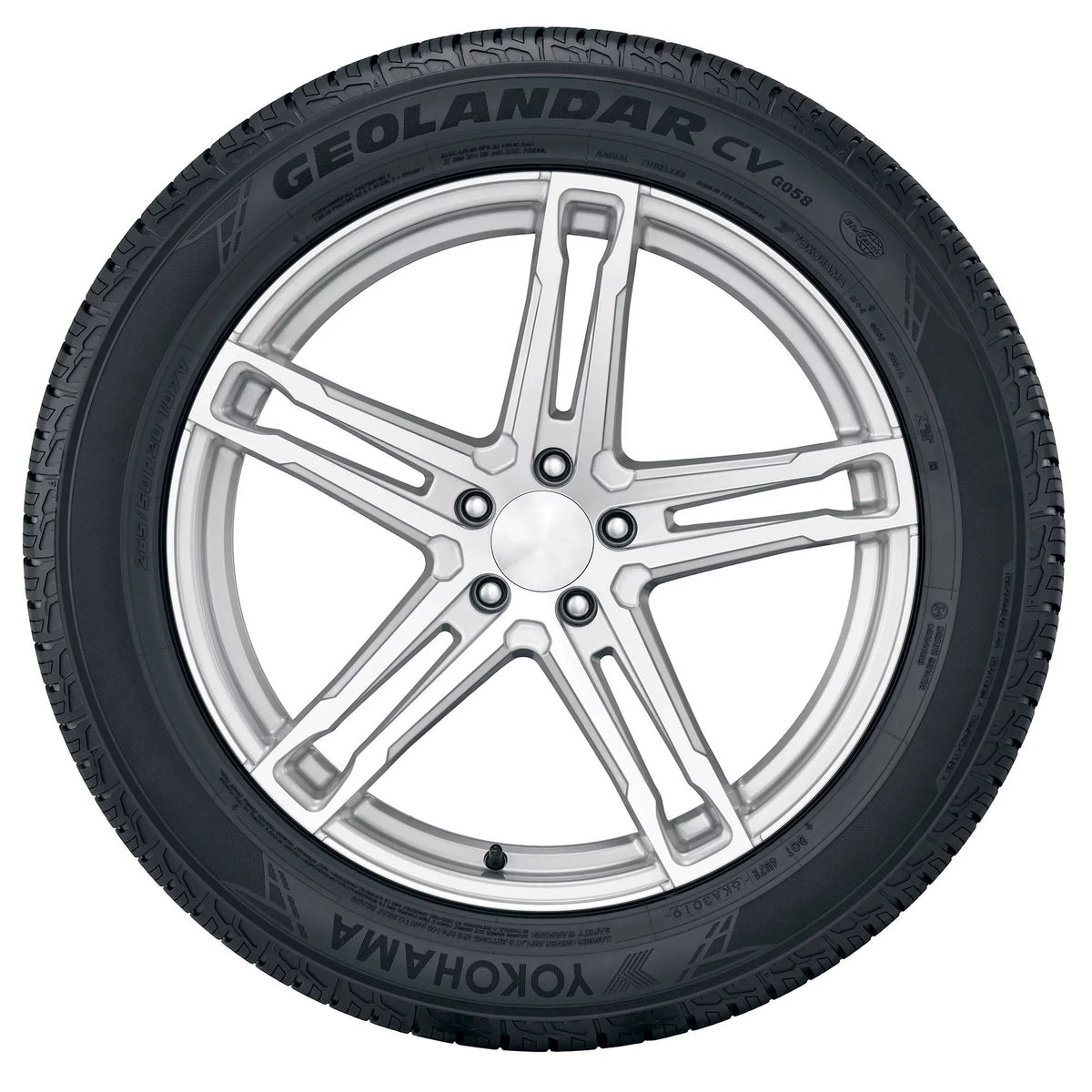 Yokohama SUV/Crossover G058 235/55R18 Tire Geolandar 100V Season CV All