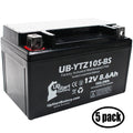 Yamaha Maintenance Motorcycle 1000CC YZF-R1 8.6Ah, Replacement 12V, Activated, UB-YTZ10S-BS Free, UpStart Battery Battery for 2011 5-Pack - Factory