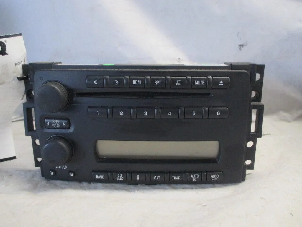 Radio 2007 Pre-Owned 2006 FM (Good) 2005 Saturn AM OEM Relay Receiver CD