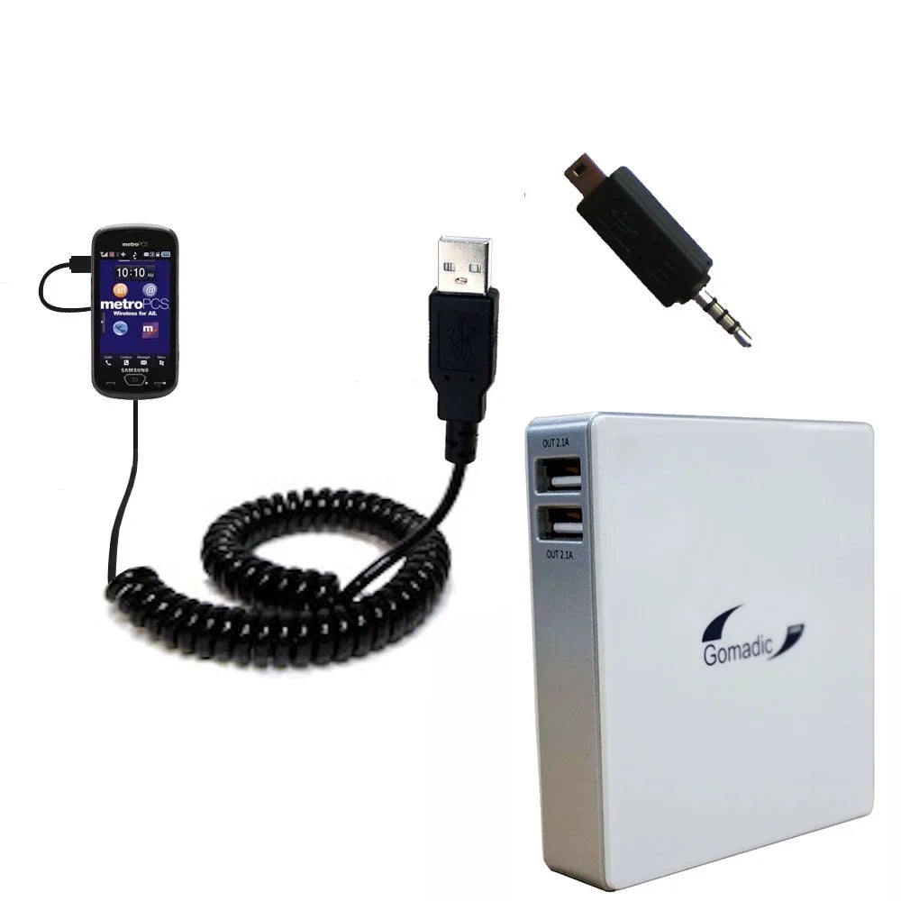 Rechargeable Capacity SCH-R900 TipExchange with Portable suitable Battery High External Technology for Gomadic the Pack Charger -
