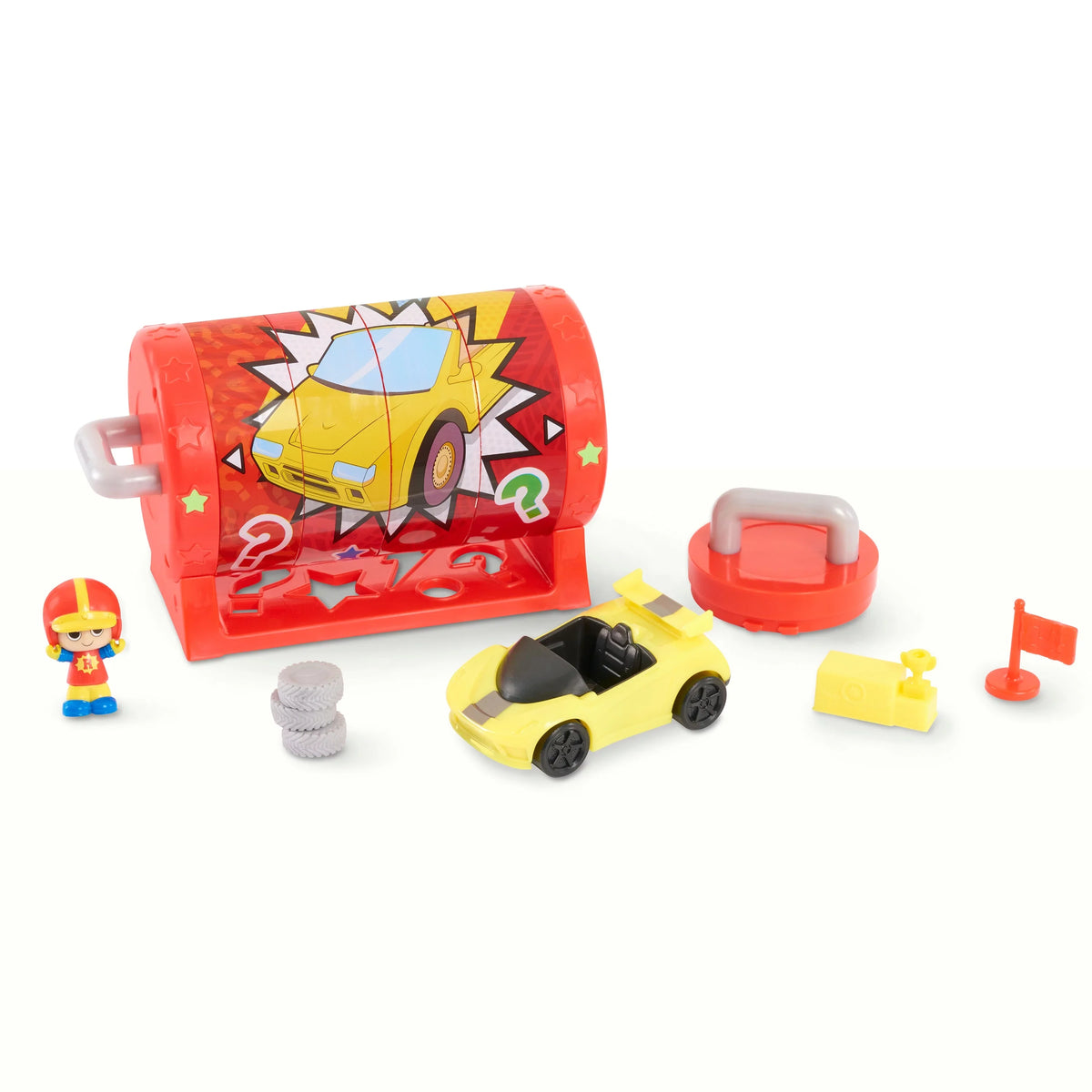 Mystery Accessories, Three Ryan's and and Presents for Gifts Racer Puzzle Figure, Kids Playdate Box, Toys Ryan 3 Vehicle, Ages Up,