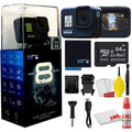 Action 64GB GoPro Memory and More. Care Set and Card + With - Digital Clean Camera HERO8 Black