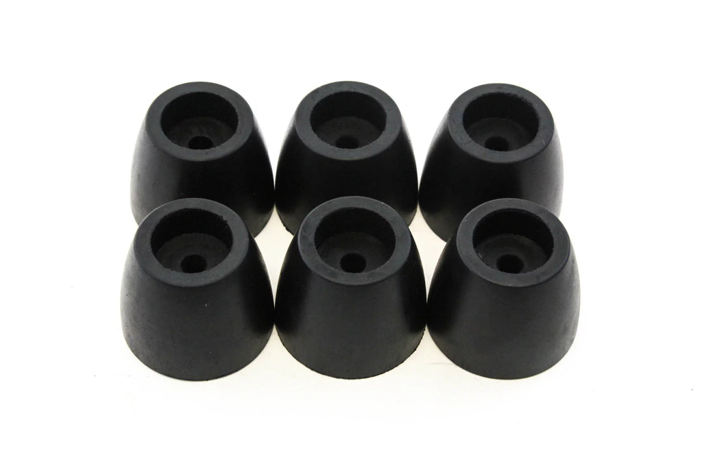 Thick Auto for Trailer Hound with Compatible Truck Replacement 6 Ramp Rubber 2 Cargo Red Door Inches Bumper Stop Cone