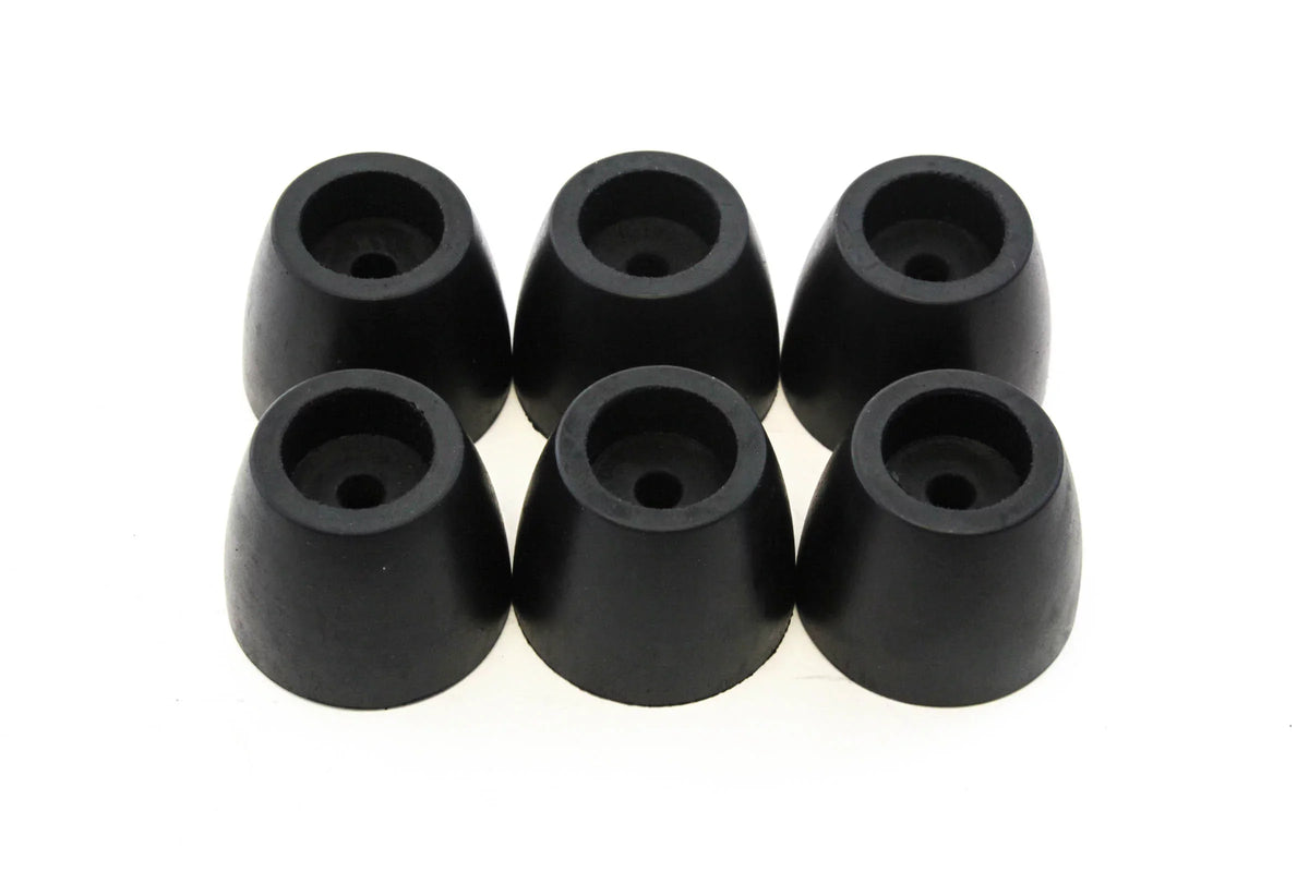 Thick Auto for Trailer Hound with Compatible Truck Replacement 6 Ramp Rubber 2 Cargo Red Door Inches Bumper Stop Cone