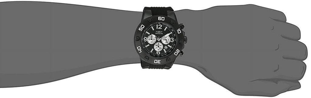 Diver Chronograph Black Invicta Dial 20274 Watch Pro Men's