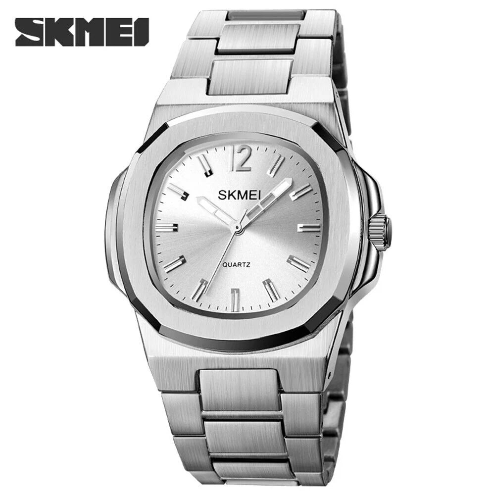 Men Wristwatch Male Luxury Gift Gold Quartz For Steel Business Watch