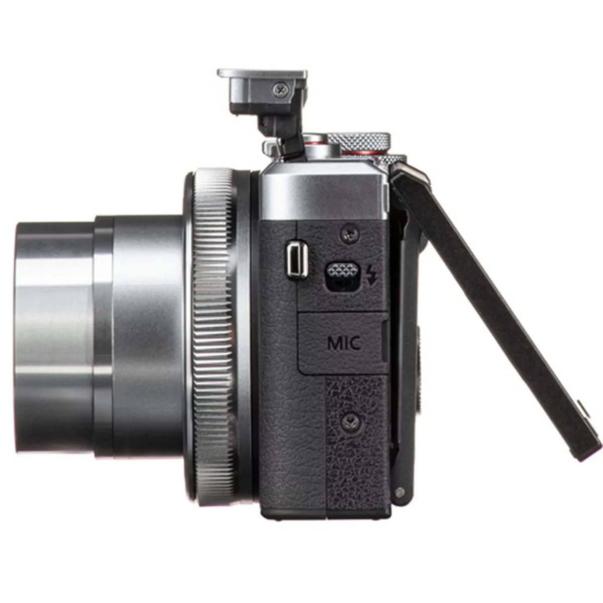 (Silver) Bundle + with Card + Tripod III ZeeTech Camera X Mark G7 Canon Pieces 64GB Professional 2 Digital SanDisk Case Memory + PowerShot