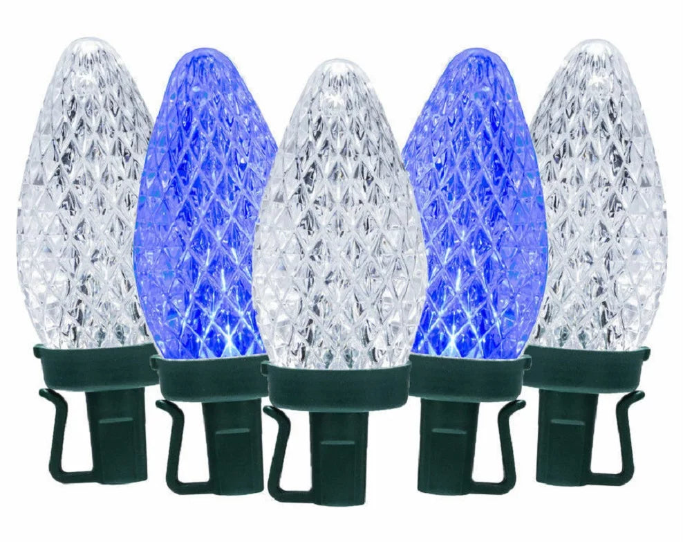 Lights GE White ft C-9 Color Color Dual Multi 32.6 Choice Function LED Blue/Cool 50