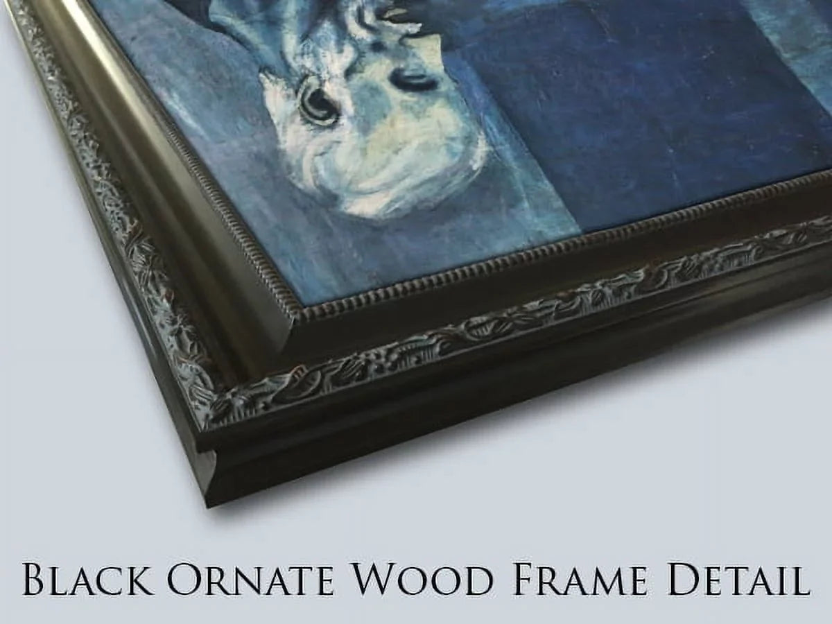 with Print 2x David Peak Black Art Clouds' Drifting 'Mountain Caspar Matted Framed Friedrich 24x20 Ornate