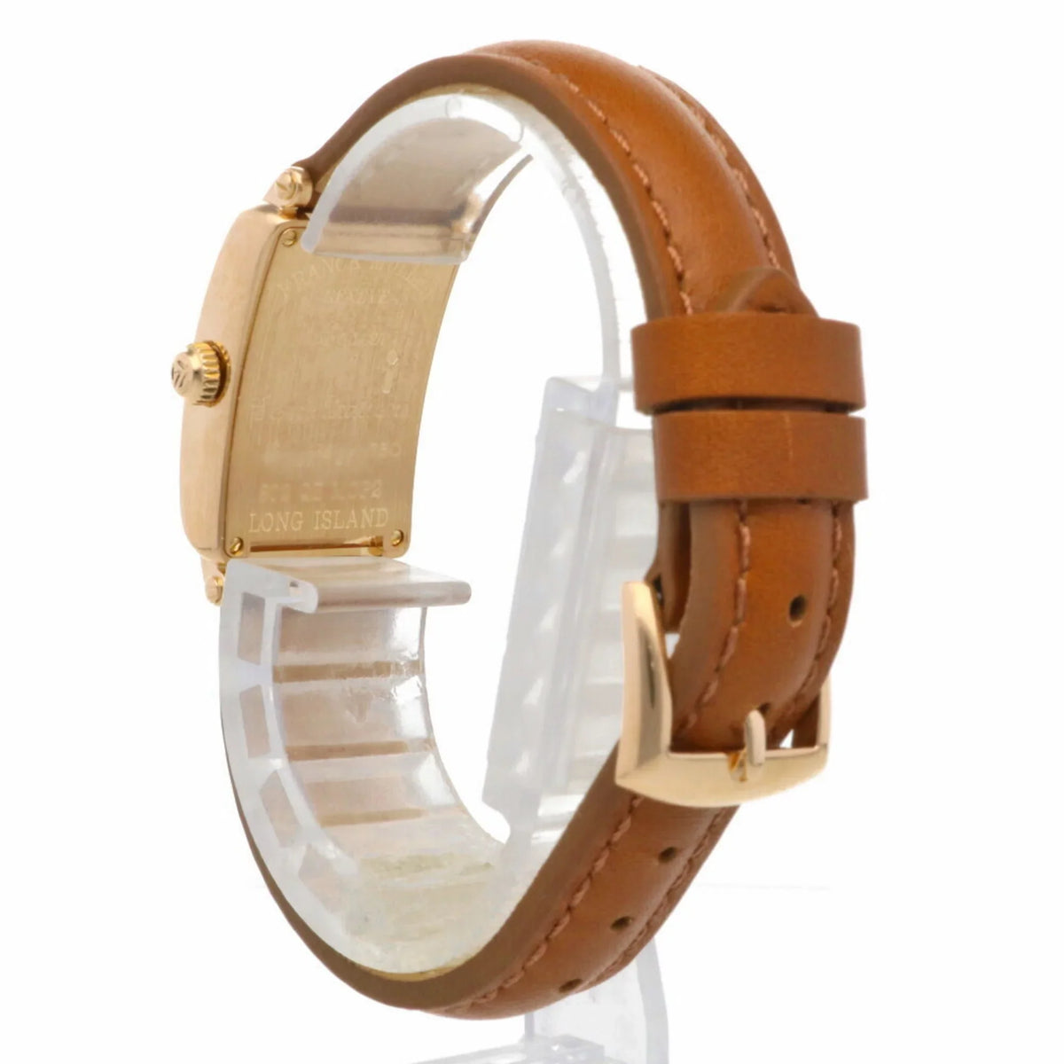 MOP2 (Good) K18PG Watch Island Long Pre-Owned MULLER 802 Franck FRANCK Ladies Muller