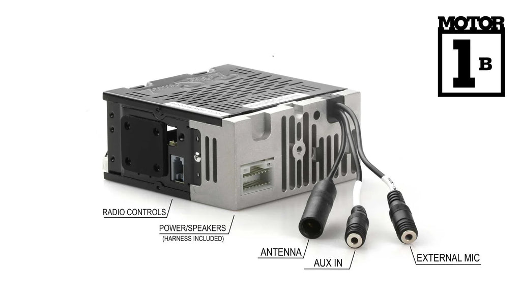 Capri AM/FM LAB-M1-221-55P-75PMC3 Compatible 1977-85 Bluetooth, Features Include AUX, RetroRadio with Mercury