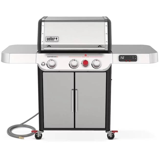 Grill Steel SX-325s with Natural Weber Genesis Gas 3-Burner Technology Stainless in Smart Smart