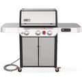 Grill Steel SX-325s with Natural Weber Genesis Gas 3-Burner Technology Stainless in Smart Smart