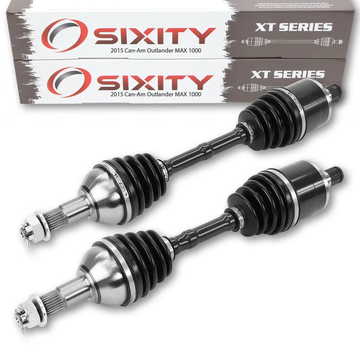 MAX 2 Left EFI 1000 Outlander Right Can-Am with pc compatible - XT Axle 4X4 2015 Sixity STD Rear LTD